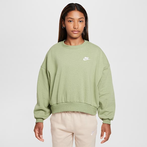 Green Hoodies Sweatshirts. Nike CA